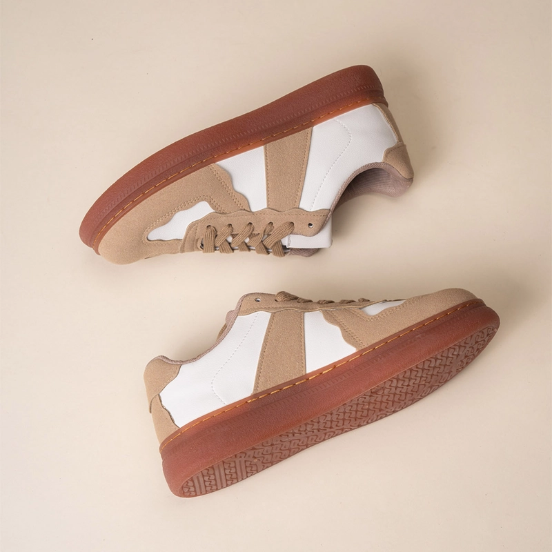 ZAPATILLA URBANA MUJER BEIGE GINEVRA CHINITOWN - 4