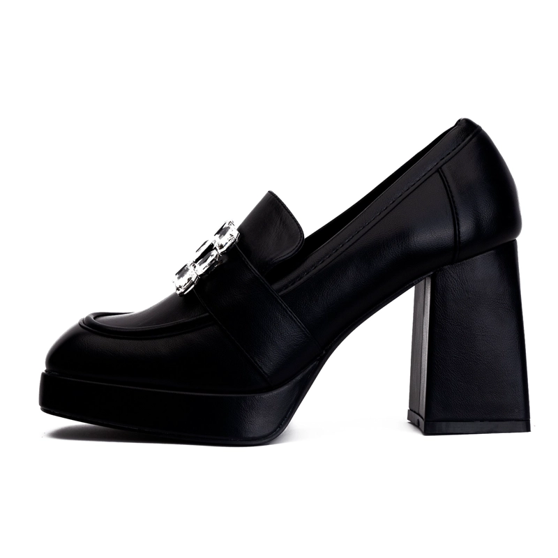 MOCASIN CASUAL MUJER MATTS NEGRO CHINITOWN - 2