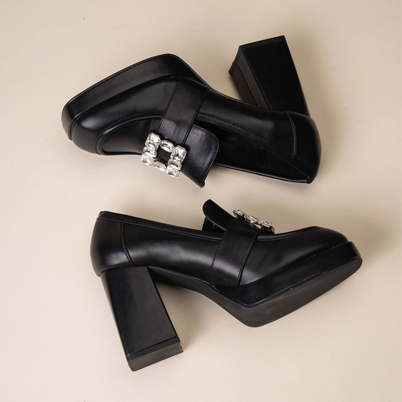 MOCASIN CASUAL MUJER MATTS NEGRO CHINITOWN - 4