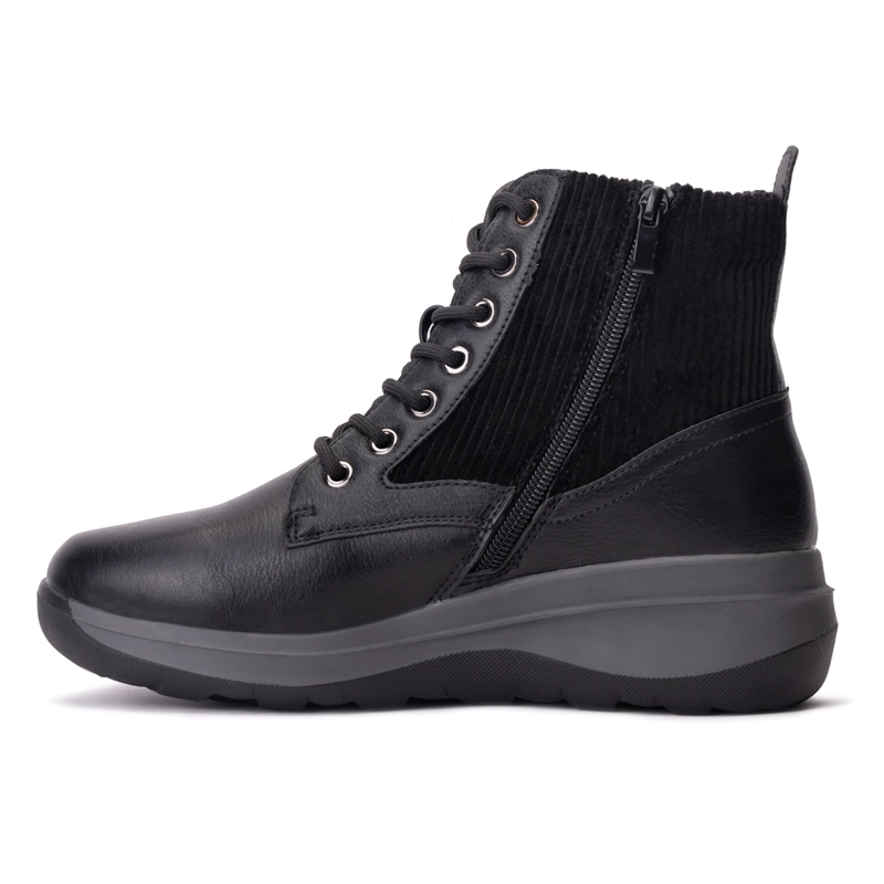 BOTIN CASUAL MUJER AURE LIE NEGRO CHINITOWN - 3
