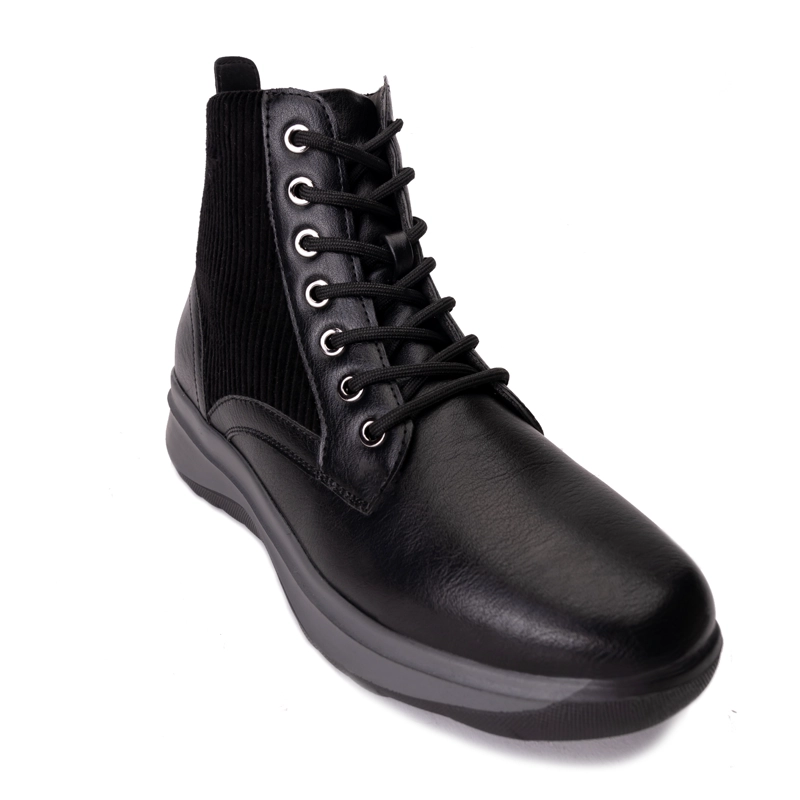 BOTIN CASUAL MUJER AURE LIE NEGRO CHINITOWN - 4