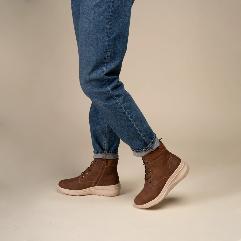 BOTIN CASUAL MUJER EVALINA CAFE  CHINITOWN - 2