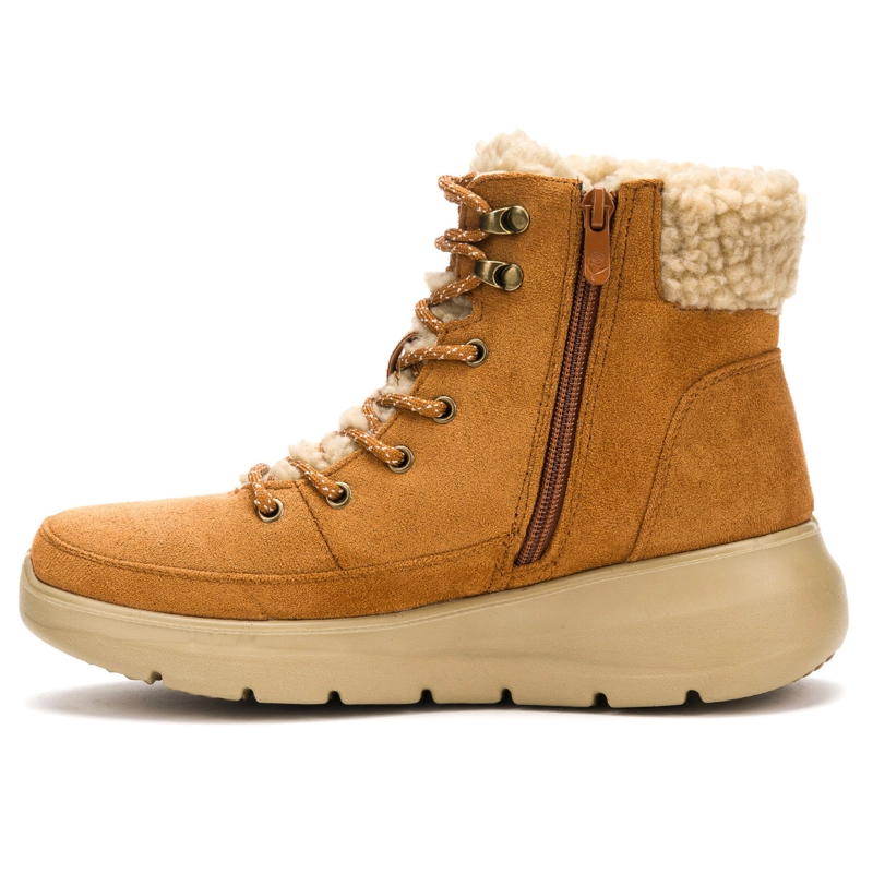 BOTIN CASUAL MUJER BLAU CAMEL CHINITOWN - 3