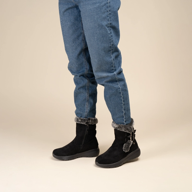 BOTIN CASUAL MUJER JUNIPER NEGRO CHINITOWN - 2