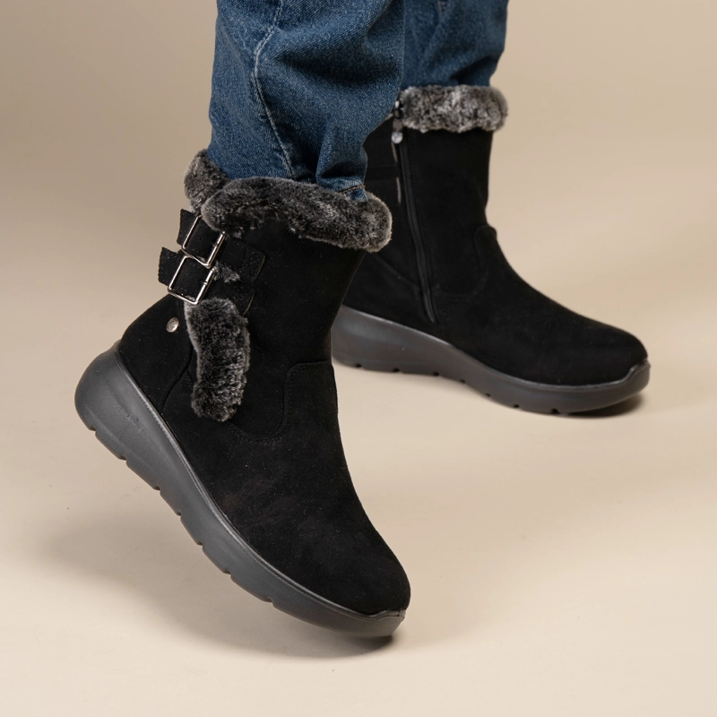 BOTIN CASUAL MUJER JUNIPER NEGRO CHINITOWN - 5