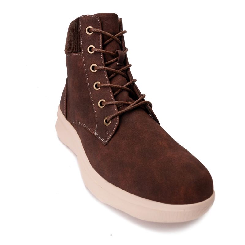 BOTIN CASUAL MUJER EVALINA CAFE  OSCURO CHINITOWN - 4