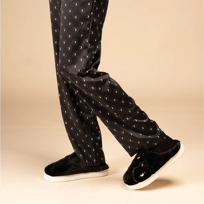 PANTUFLA CASUAL MUJER PALESA NEGRO CHINITOWN - 2