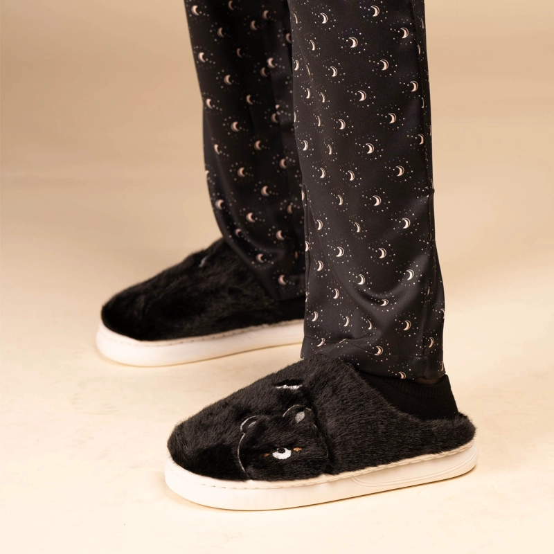 PANTUFLA CASUAL MUJER PALESA NEGRO CHINITOWN - 5