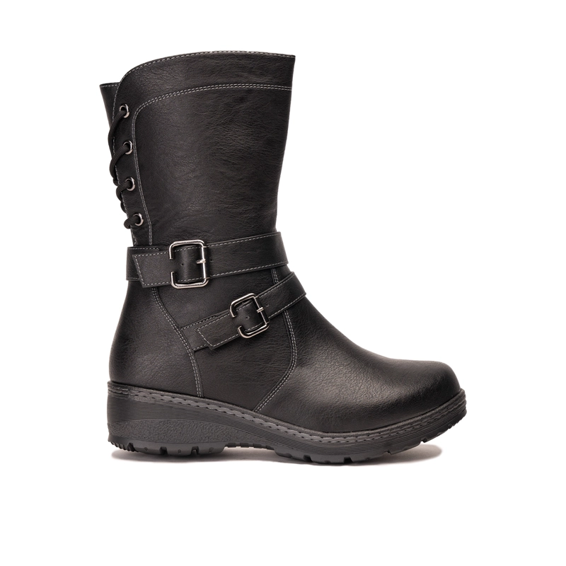 BOTIN CASUAL MUJER ZINZI NEGRO CHINITOWN - 1