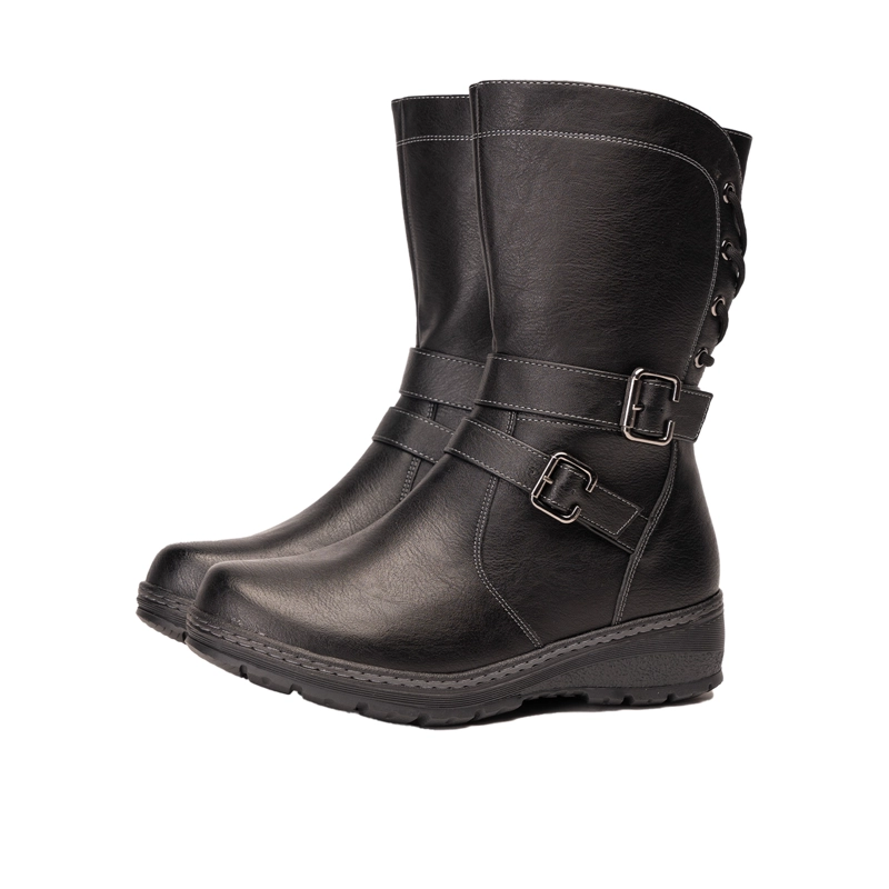 BOTIN CASUAL MUJER ZINZI NEGRO CHINITOWN - 3