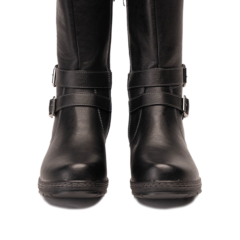 BOTIN CASUAL MUJER ZINZI NEGRO CHINITOWN - 4