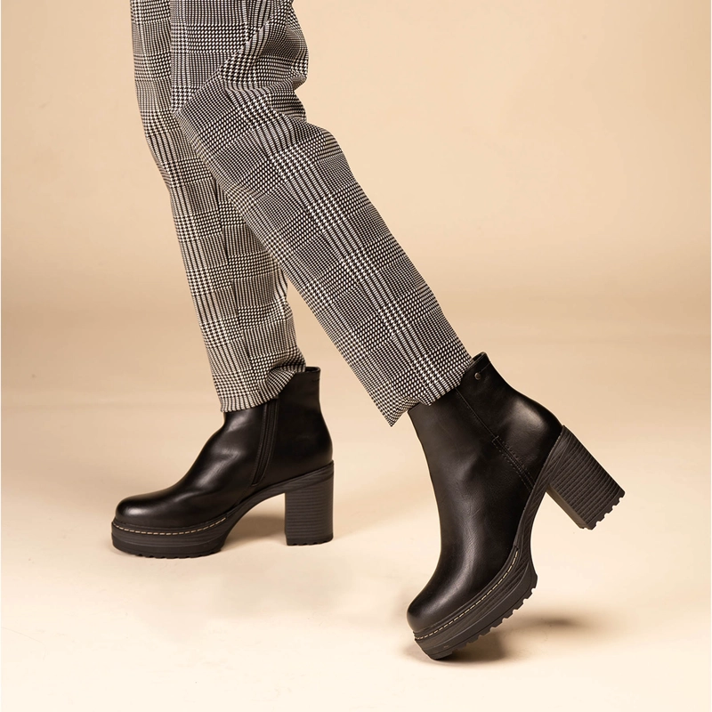 BOTIN CASUAL MUJER KANI NEGRO CHINITOWN - 2