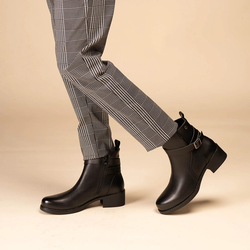 BOTIN CASUAL MUJER NOSIHLE NEGRO CHINITOWN - 2
