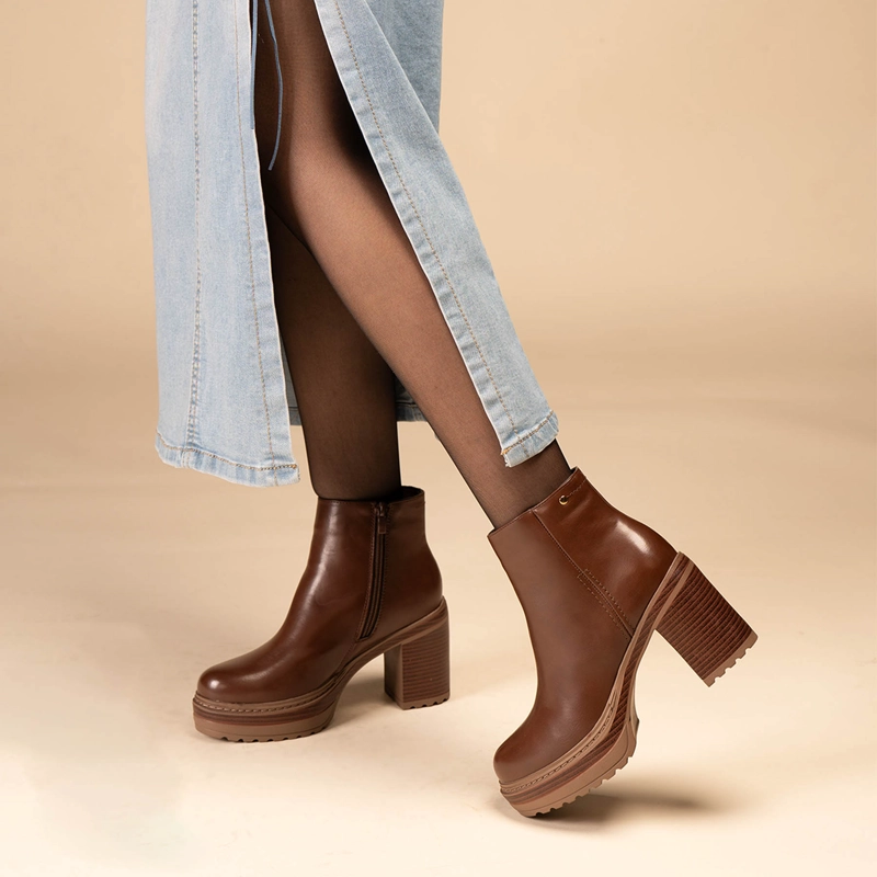 BOTIN CASUAL MUJER KANI CAMEL CHINITOWN - 2