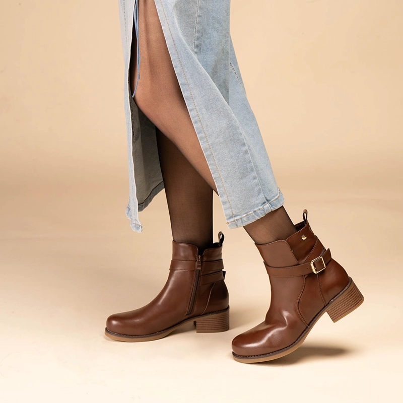 BOTIN CASUAL MUJER CAMEL NOSIHLE CHINITOWN - 2