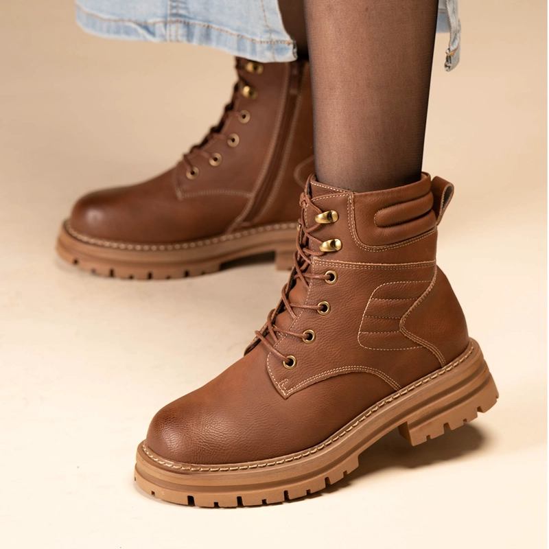 BOTIN CASUAL MUJER CAMEL ZETU CHINITOWN - 5