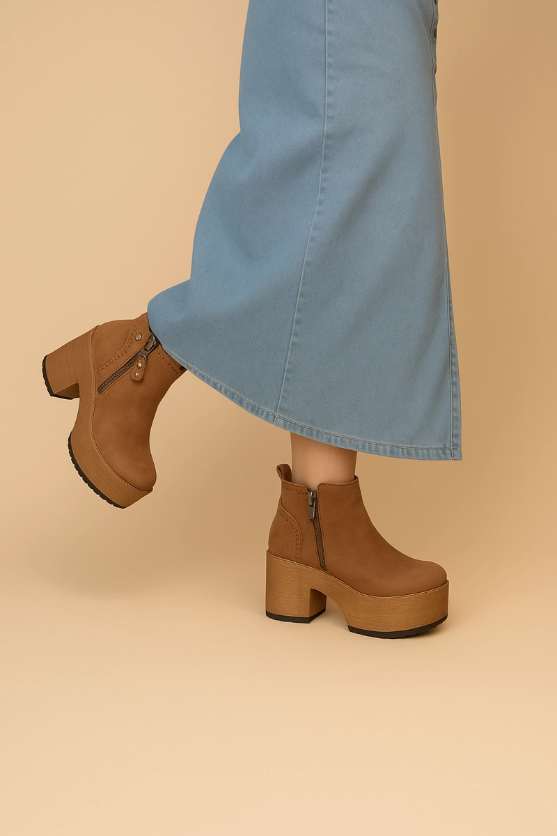 BOTIN MUJER LIDE CAFE  LATE CHINITOWN - 2