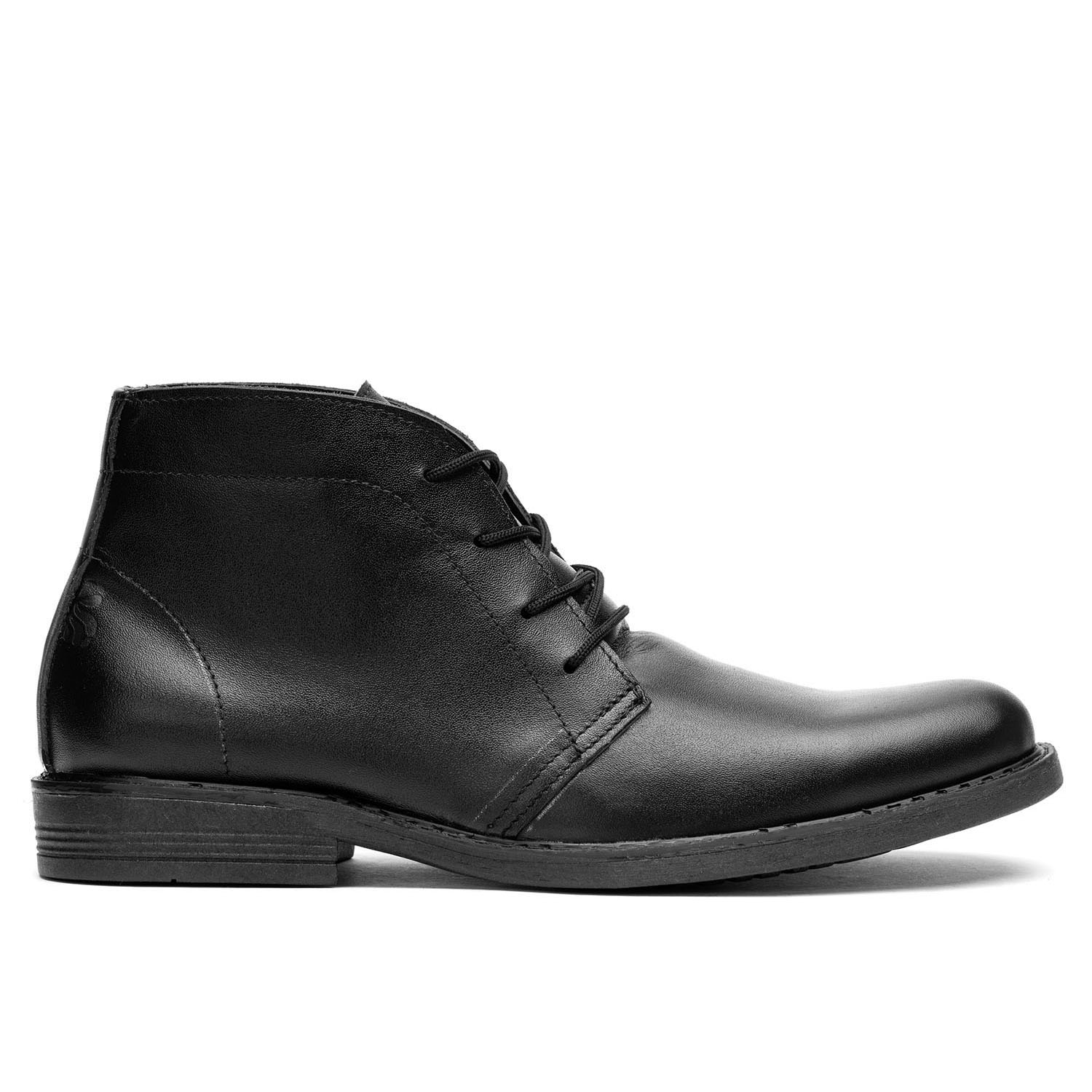 BOTIN CUERO ANCUD II NEGRO BARRIENTOS - 1
