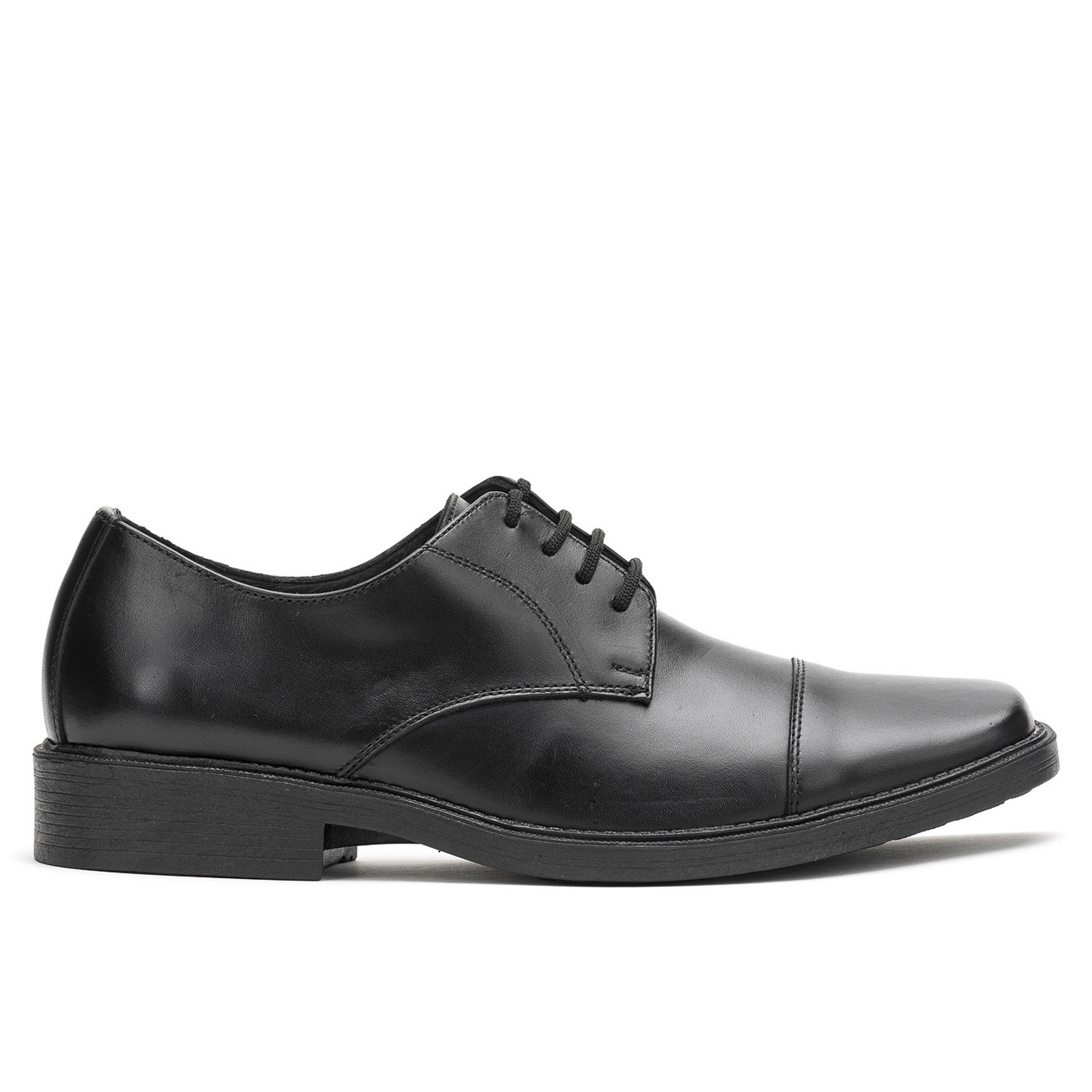 ZAPATO CUERO COPIAPO II NEGRO BARRIENTOS - 1