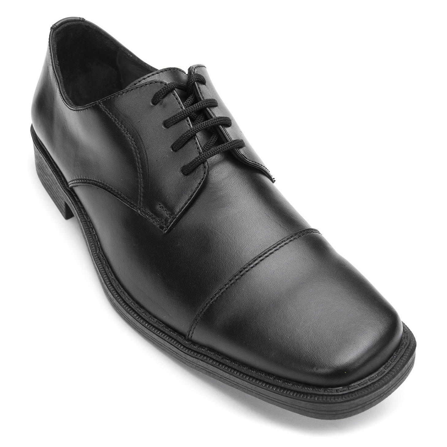 ZAPATO CUERO COPIAPO II NEGRO BARRIENTOS - 3