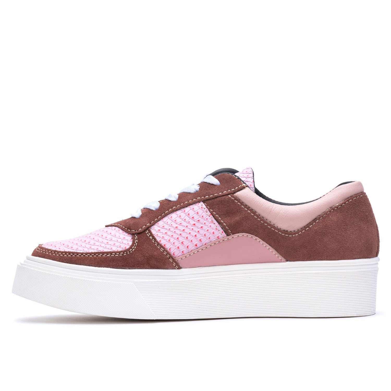 ZAPATILLA CUERO ROMERAL II ROSADA BARRIENTOS - 2
