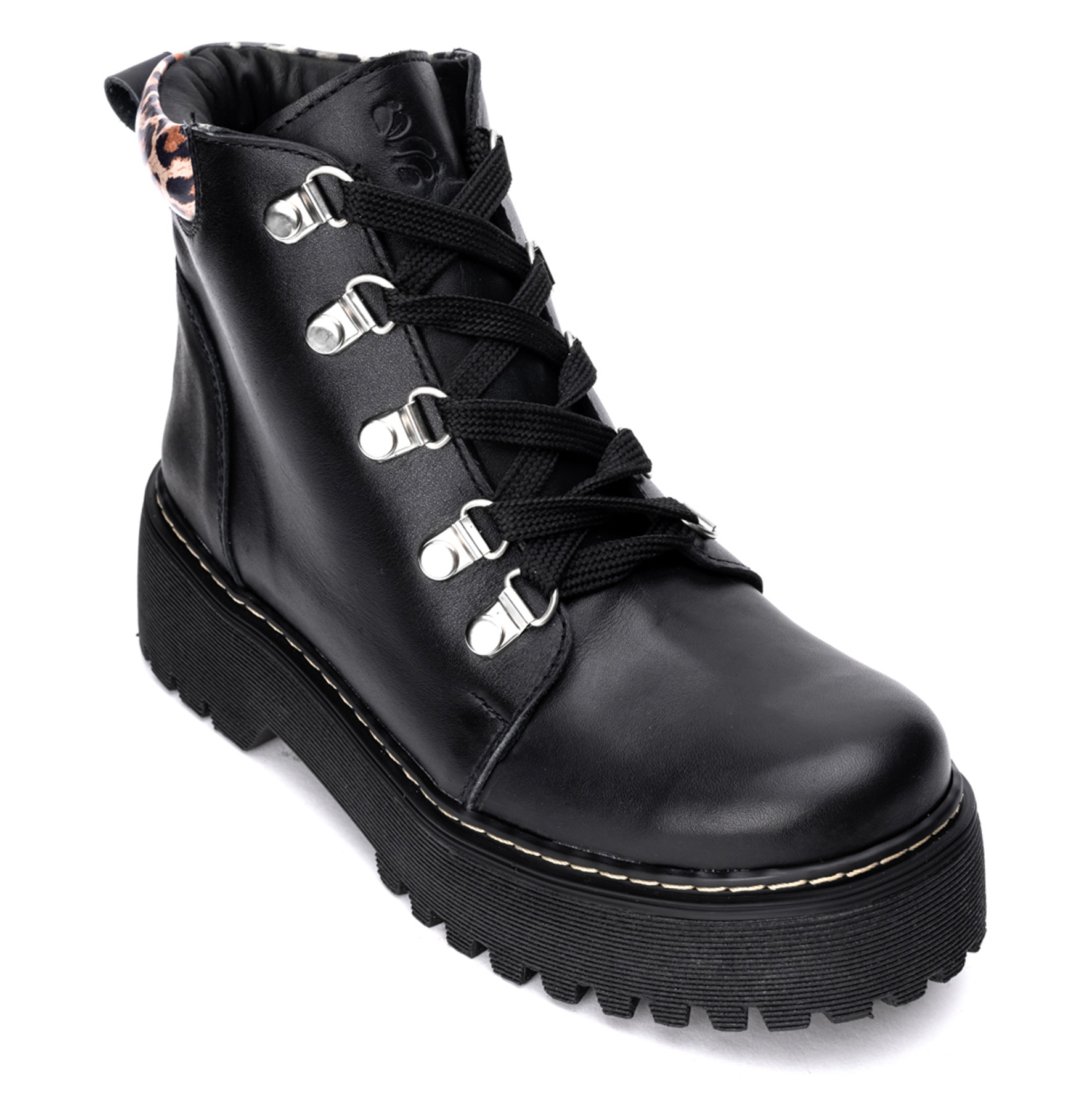 BOTIN CUERO VICTORIA II NEGRO BARRIENTOS - 3