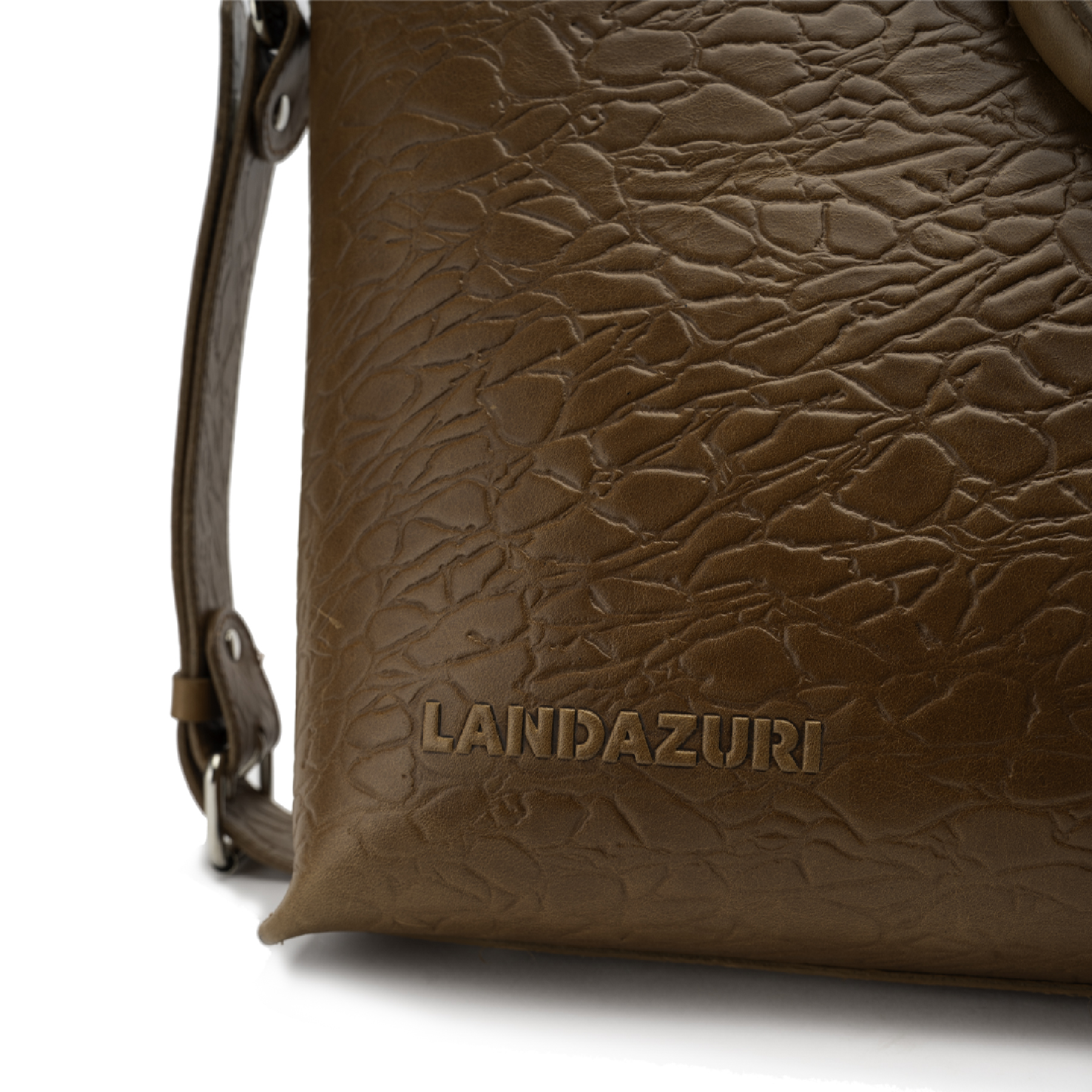 BOLSO DE DISEÑADOR CAFE CANTERA LANDAZURI - 2