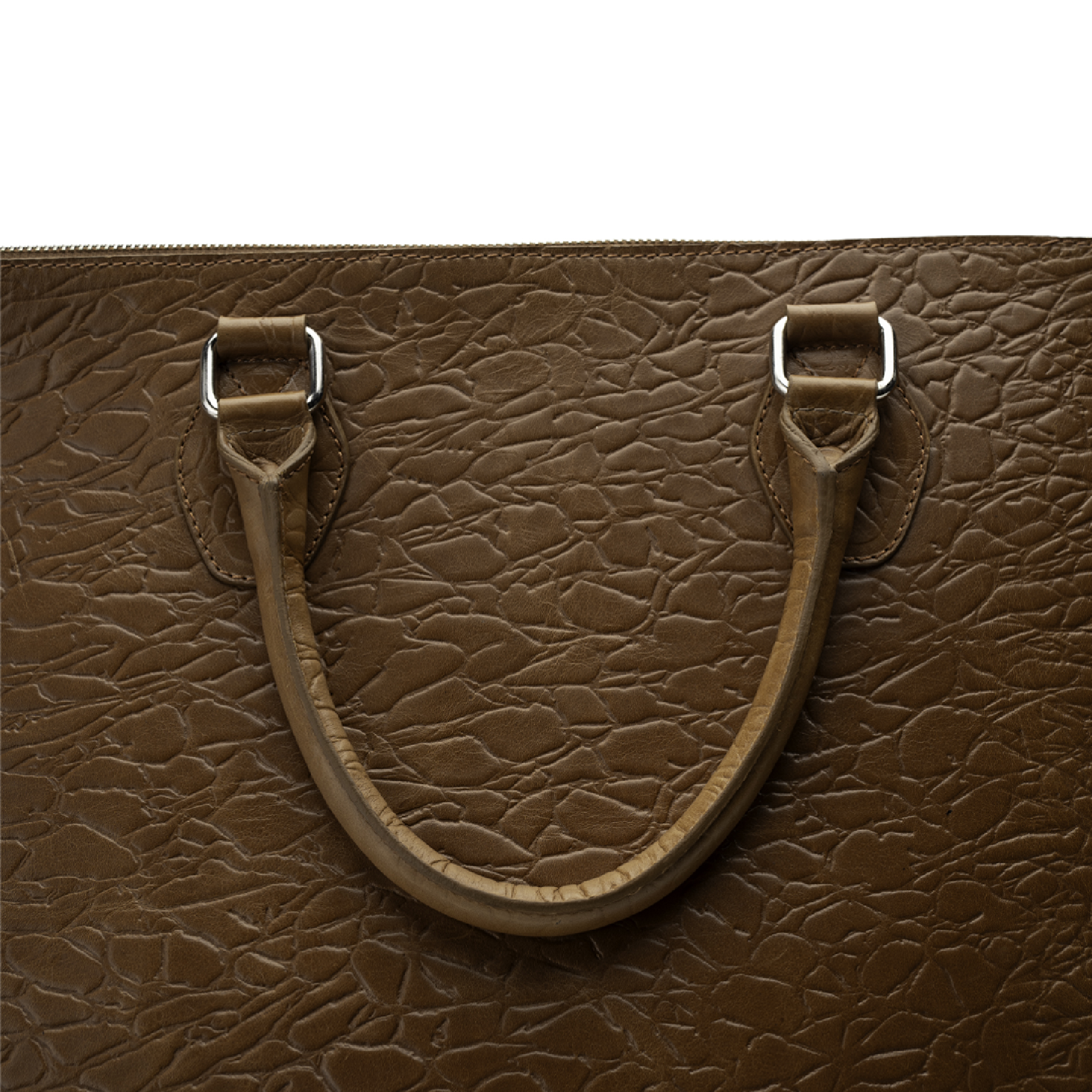 BOLSO DE DISEÑADOR CAFE CANTERA LANDAZURI - 3