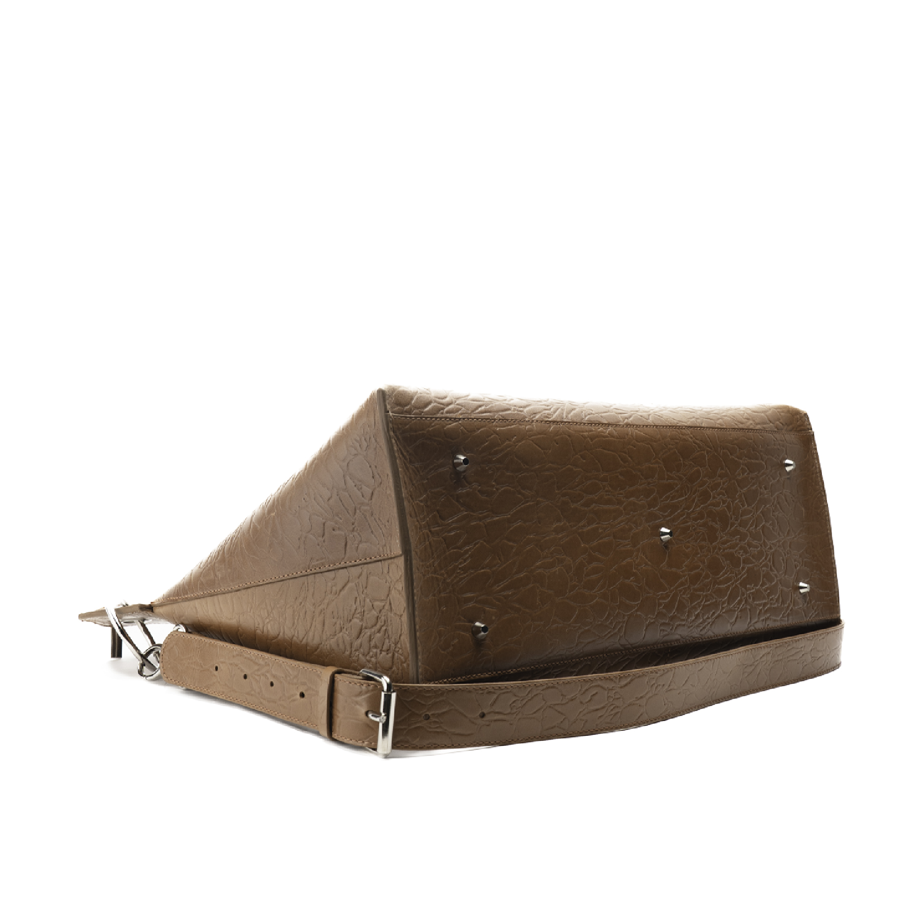 BOLSO DE DISEÑADOR CAFE CANTERA LANDAZURI - 9