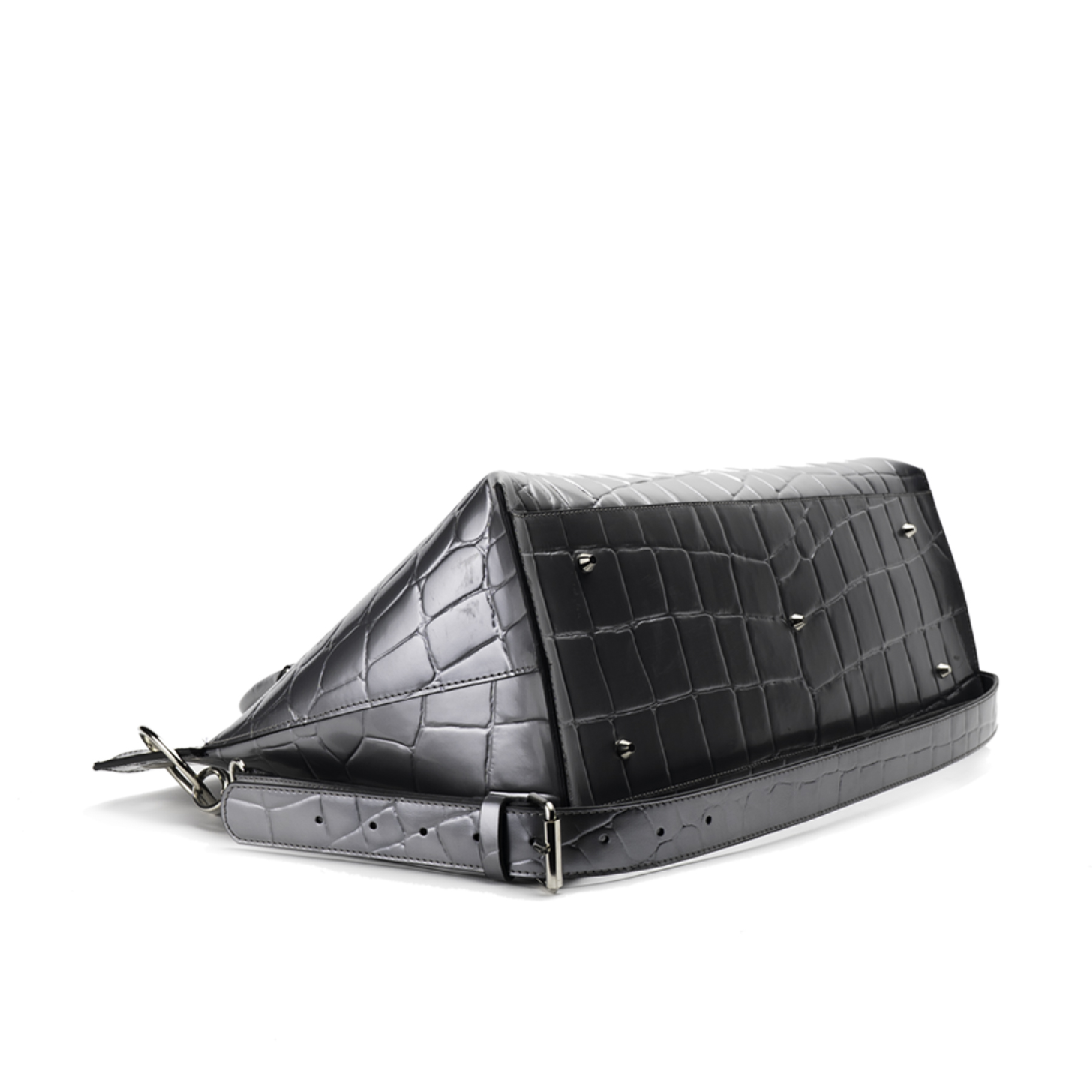 BOLSO DE DISEÑADOR PLATA MOSAICO LANDAZURI - 6