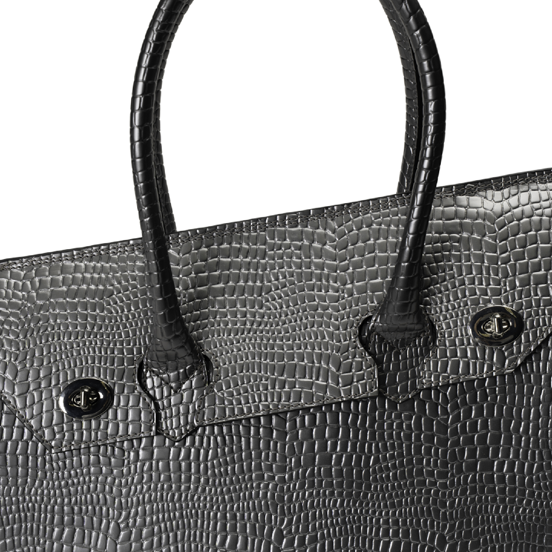 CARTERA DE MANO PLATA RAPTOR LANDAZURI - 4