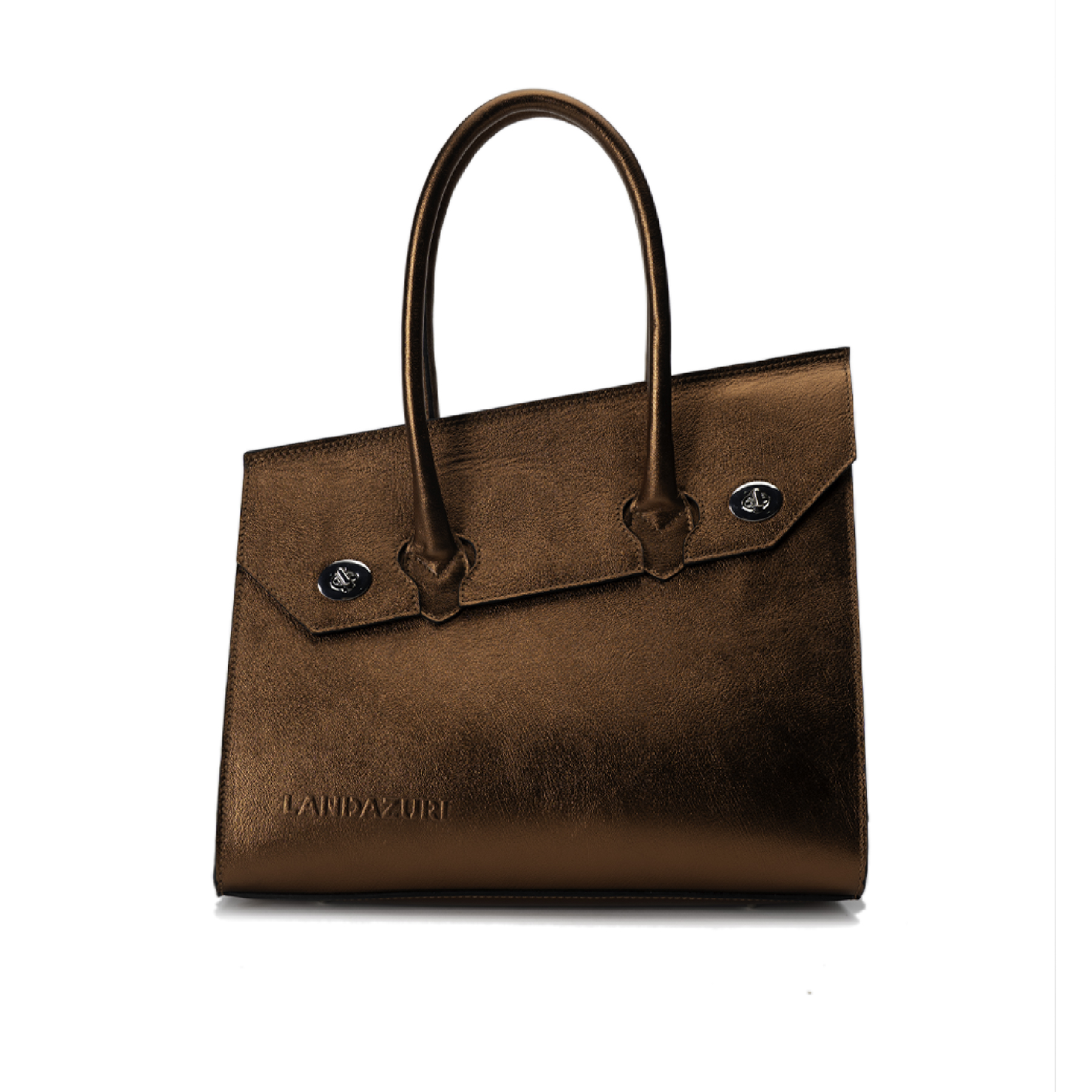 CARTERA DE MANO COBRE LANDAZURI