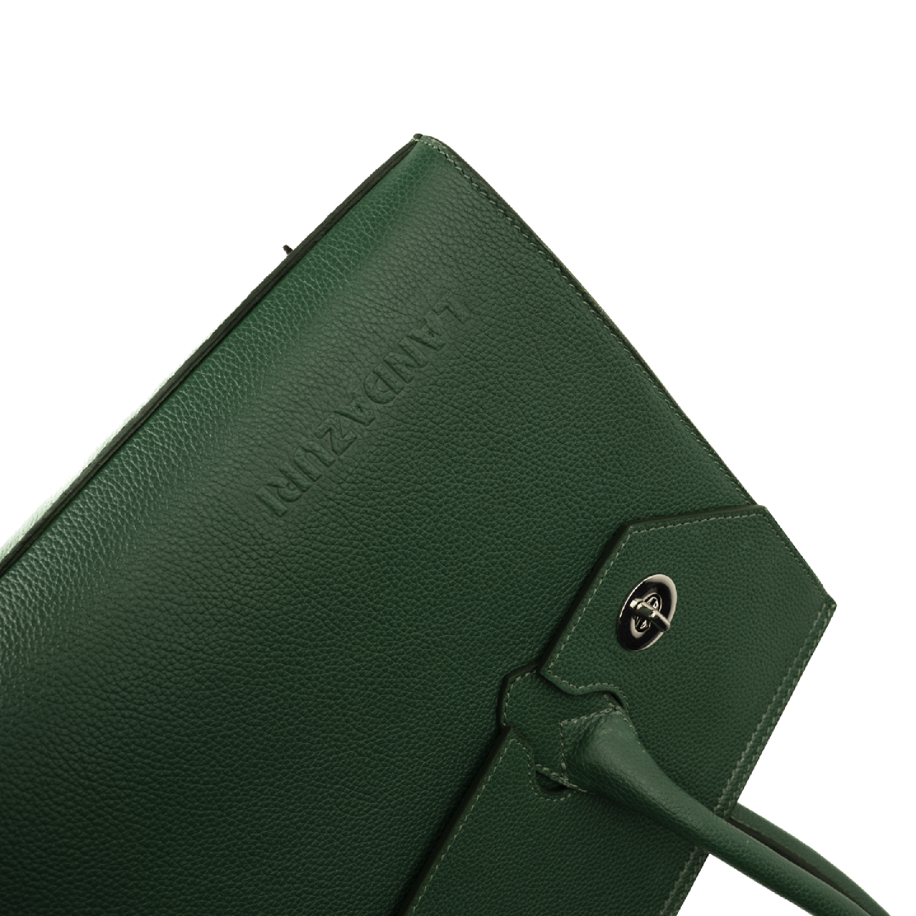 CARTERA DE MANO VERDE RUDE LANDAZURI - 6