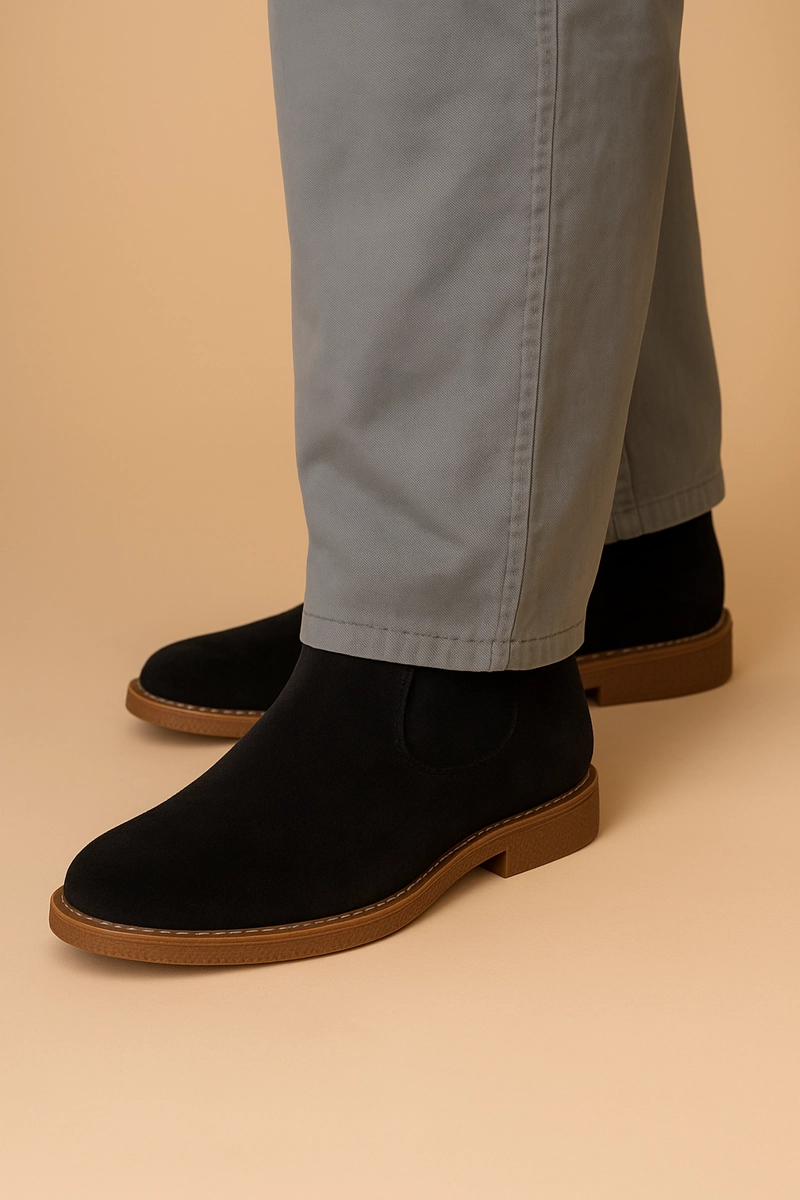 BOTIN CASUAL HOMBRE YANG NEGRO CHINITOWN - 4