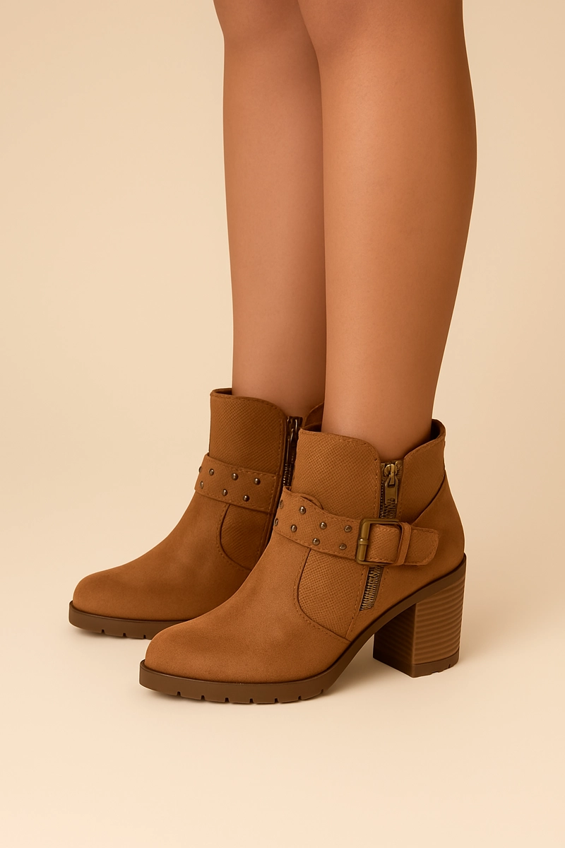 BOTIN CASUAL MUJER CAMEL ALESSA CHINITOWN - 4