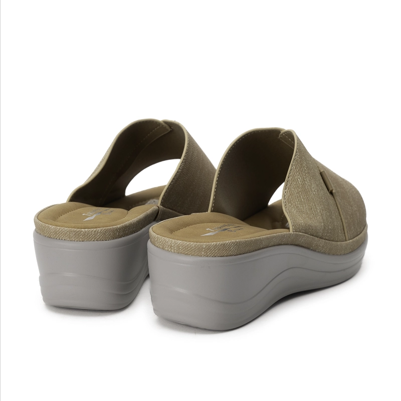 SANDALIA CASUAL MUJER BEIGE WIX CHINITOWN - 3
