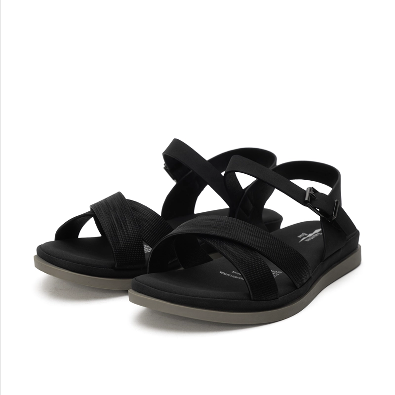 SANDALIA CASUAL MUJER LAUREL NEGRO CHINITOWN - 2