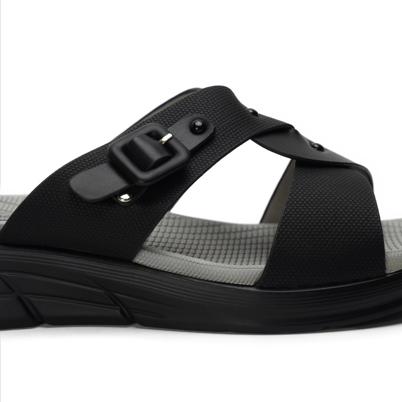 SANDALIA CASUAL MUJER ALISON NEGRO CHINITOWN - 4
