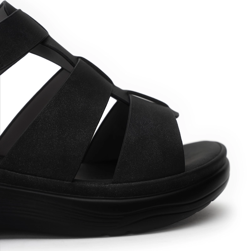 SANDALIA CASUAL MUJER NEGRO BASS CHINITOWN - 4
