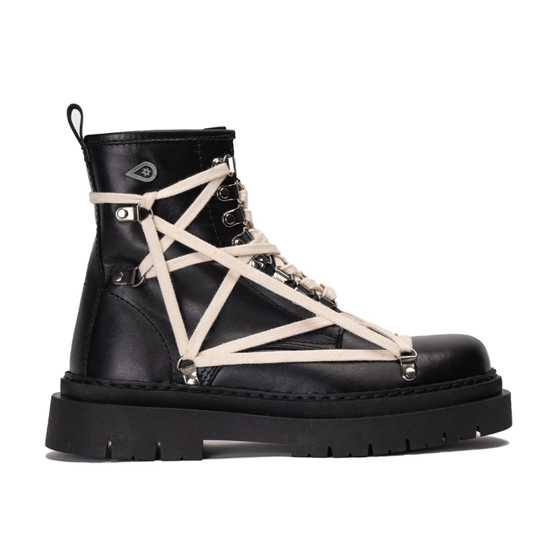 BOTOTO CUERO ASTAR GOTH NEGRO LANDAZURI - 1