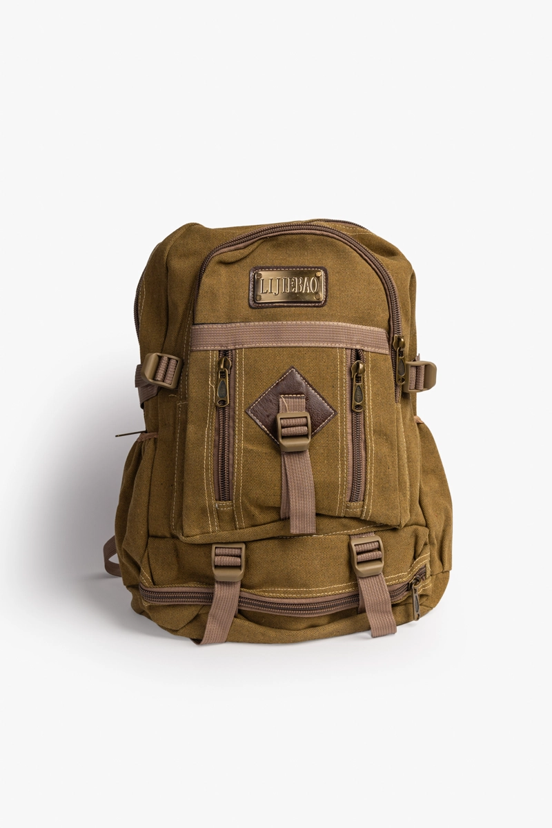 Mochila Vintage Jeans Musgo Chinitown - 1