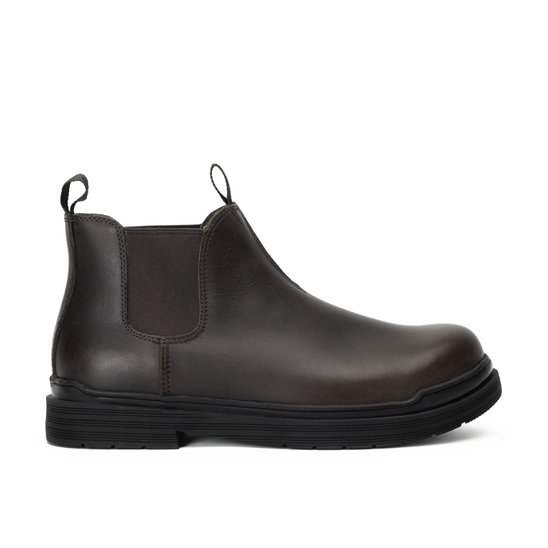 BOTIN CUERO HOMBRE ARNO CAFE  OSCURO ZAMETA - 1