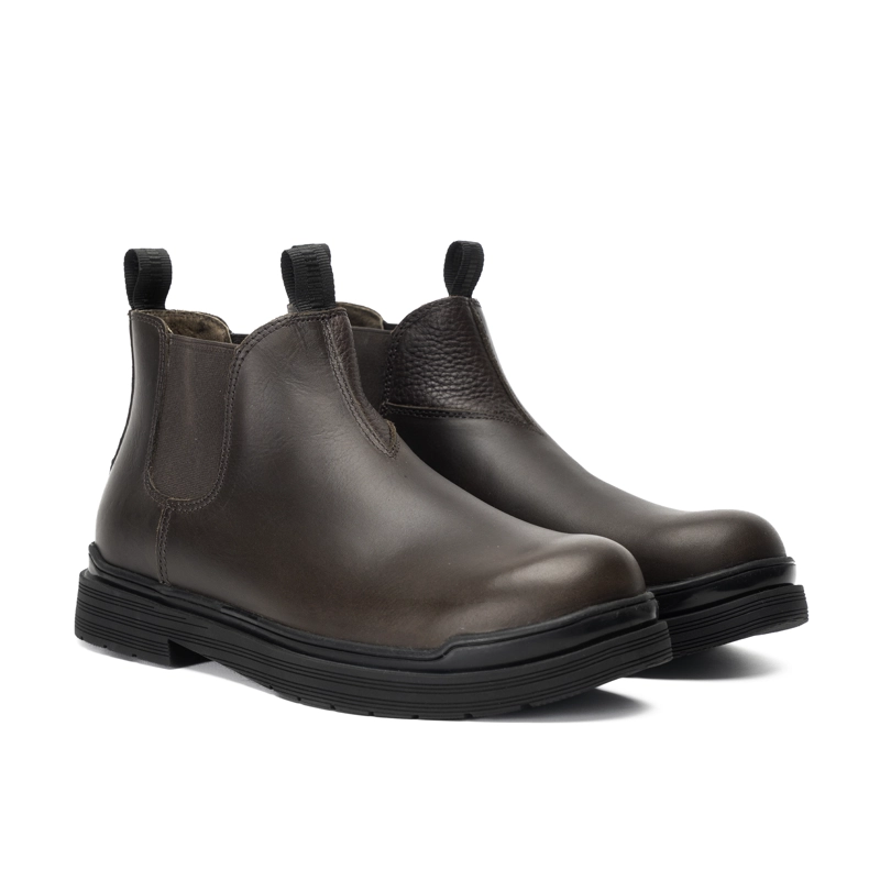 BOTIN CUERO HOMBRE ARNO CAFE  OSCURO ZAMETA - 2