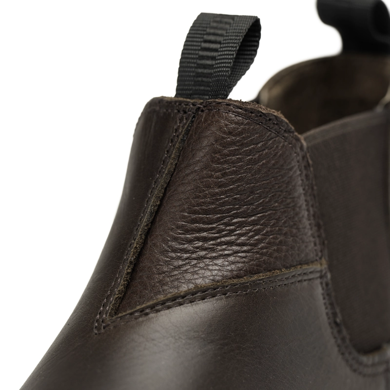 BOTIN CUERO HOMBRE ARNO CAFE  OSCURO ZAMETA - 5