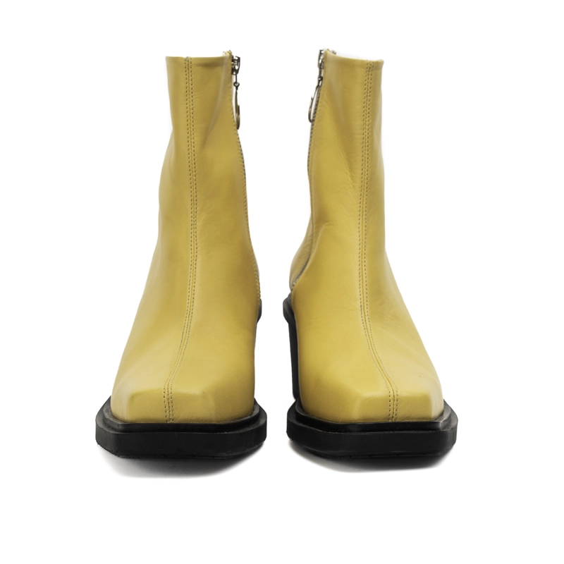BOTIN CUERO HELA AMARILLO LANDAZURI - 3