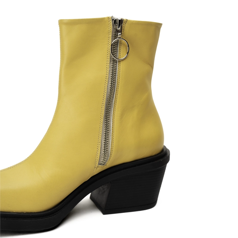 BOTIN CUERO HELA AMARILLO LANDAZURI - 7