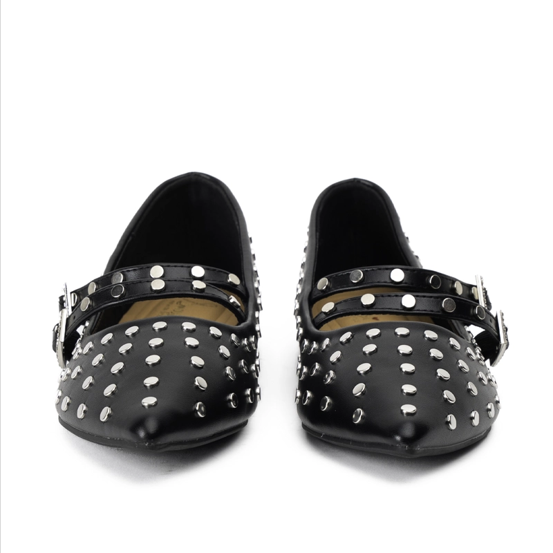 BALLERINA CASUAL MUJER TACHA NEGRO CHINITOWN - 3