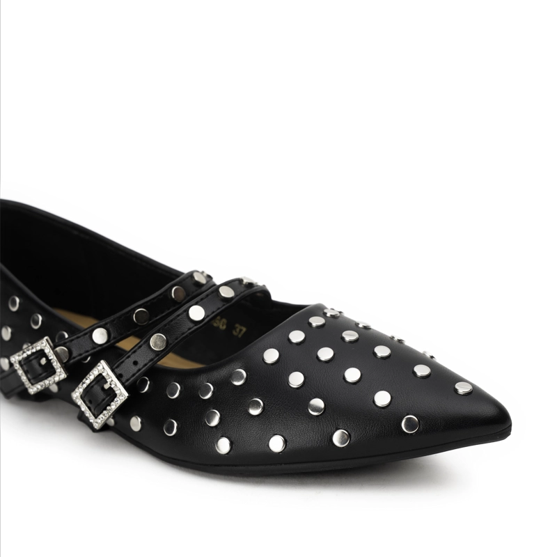 BALLERINA CASUAL MUJER TACHA NEGRO CHINITOWN - 6