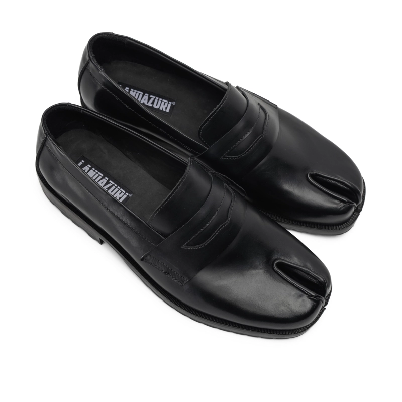 ZAPATO CUERO TABI NEGRO LANDAZURI - 5