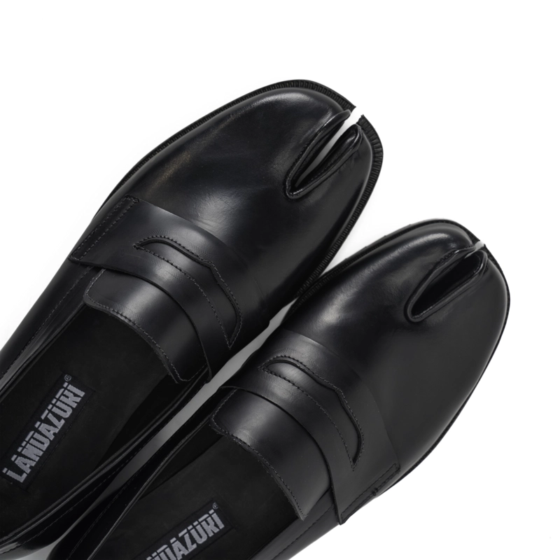 ZAPATO CUERO TABI NEGRO LANDAZURI - 6